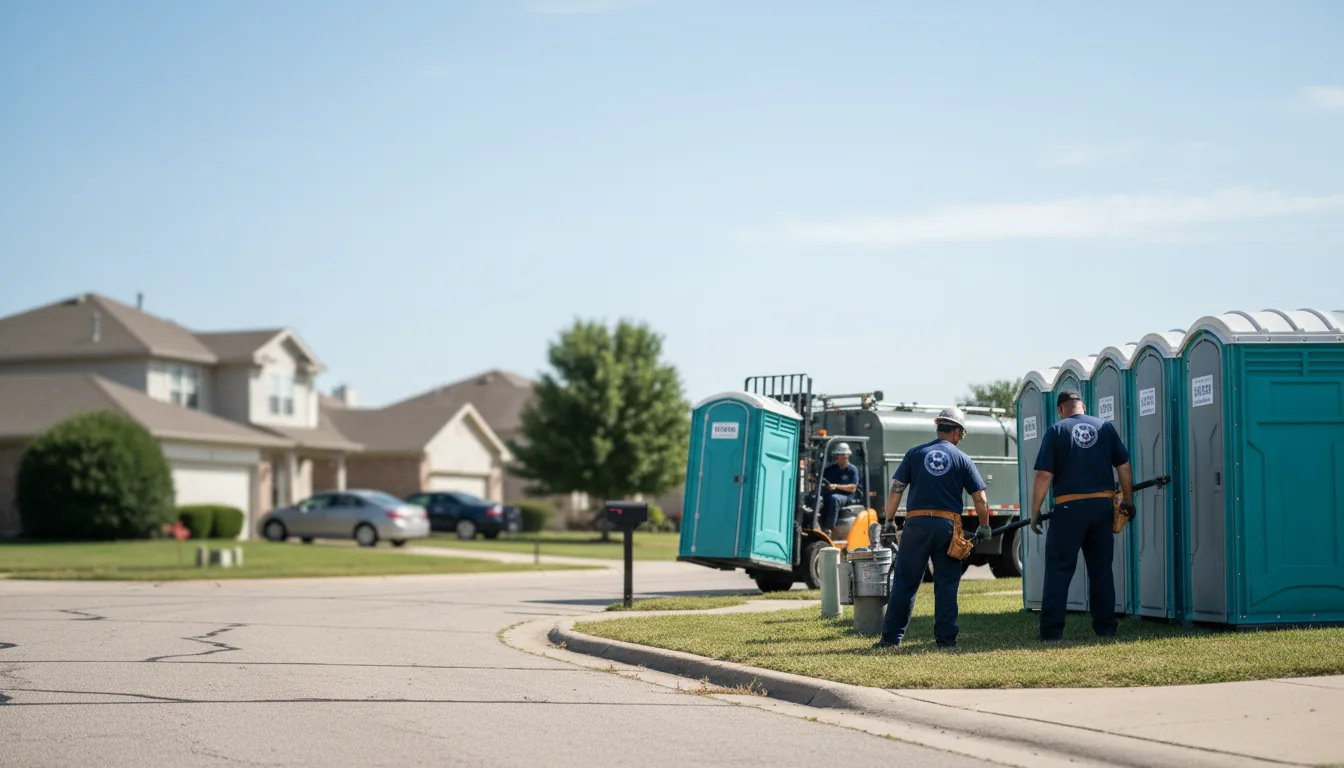 Porta Potty Rental in Francitas, TX near me
